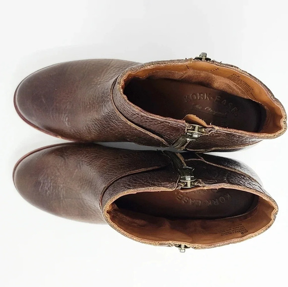 Kork-Ease Isa Dark Brown Leather Ankle Boots 6.5 - Picture 8 of 13